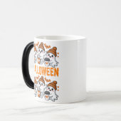 Mug Magique Cute Halloween Ghost Coffee Design (Devant gauche)