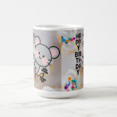 Mug Magique Cute Kawaii Mouse Colour Morphing Coffee Cup Gift (Centre)
