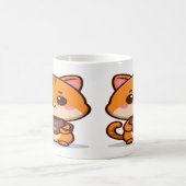 Mug Magique Cute Orange Tabby But First Coffee (Centre)