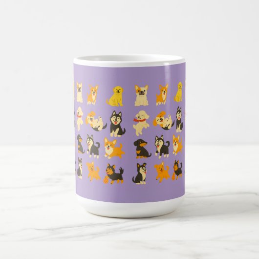 Mug Magique Cute Puppies (Centre)