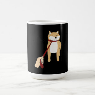 Mug Magique Cute shiba inu Nope chien drôle design