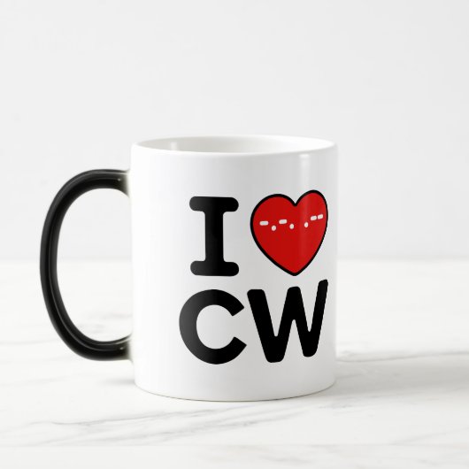 Mug Magique CW Thérapie continue de vague amour (Gauche)