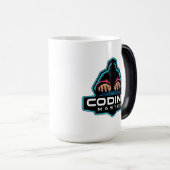 Mug Magique Cyber Coding Guru : Cadeaux technologiques (Devant droit)
