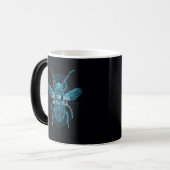 Mug Magique Cyber Tech Bug Blueprint Software Engineer (Devant gauche)