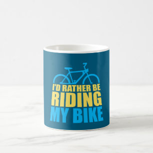 Mug Magique Cyclisme J'aimerais Mieux Faire Du Vélo