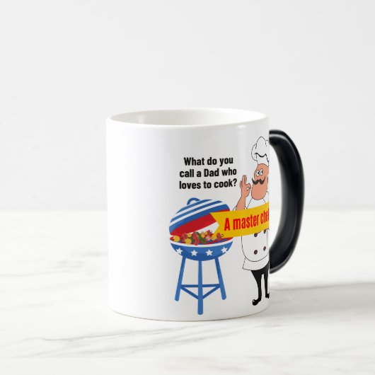 MUG MAGIQUE DAD MASTER CHEF (Devant droit)