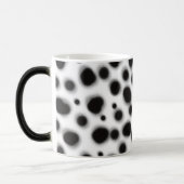 Mug Magique dalmate mignon points noir et blanc poster de anim (Gauche)