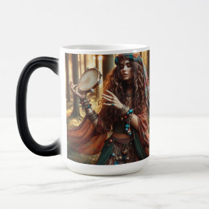 Mug Magique dame gitane