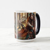 Mug Magique dame gitane (Devant droit)