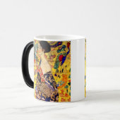 Mug Magique Dame Gustav Klimt avec ventilateur (Devant gauche)