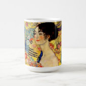 Mug Magique Dame Gustav Klimt avec ventilateur (Centre)