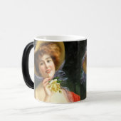Mug Magique Dame tombée en rouge (Devant gauche)