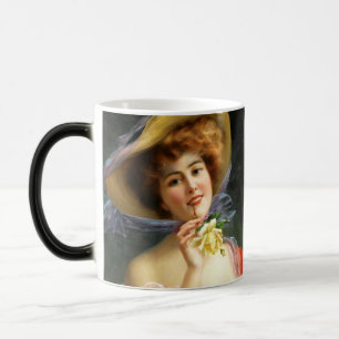 Mug Magique Dame tombée en rouge