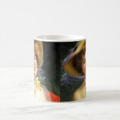 Mug Magique Dame tombée en rouge (Centre)