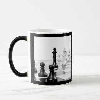 Mug Magique Damier noir et blanc