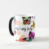 Mug Magique Dance butterflies Garden (Devant gauche)