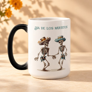 Mug Magique Danse Éternelle Dia de los Muertos Calaveras