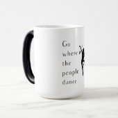 Mug Magique Danse Où Les Gens Dansent (Devant gauche)