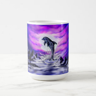 Mug Magique Dauphin clair de lune