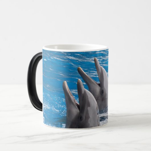 Mug Magique Dauphins (Devant gauche)