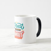 Mug Magique De grandes choses attendent (Devant droit)