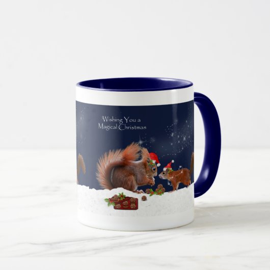 Mug magique de Noël (Devant droit)
