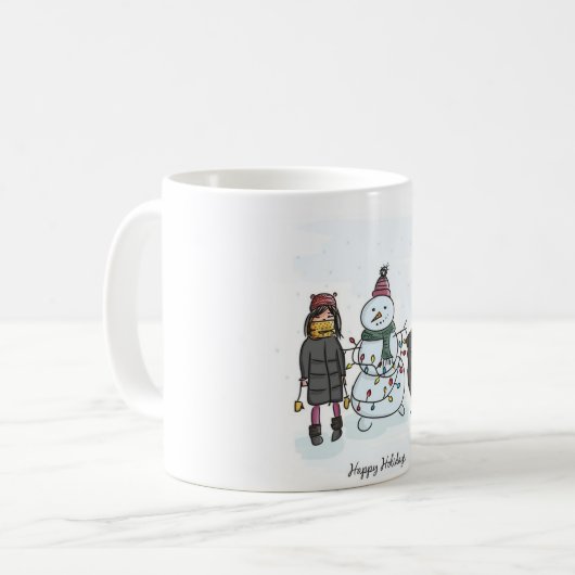 Mug magique de Noël (Devant gauche)