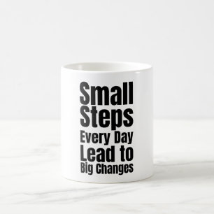 Mug Magique De Petits Pas Chaque Jour Conduisent à de Grands C