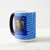 Mug Magique Début de motif hexagonal gras (Devant gauche)