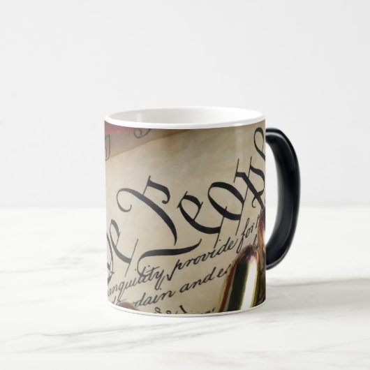 Mug Magique Déclaration d'indépendance (Devant droit)