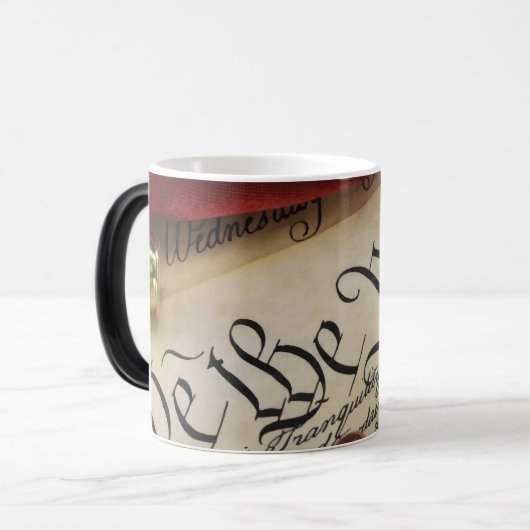 Mug Magique Déclaration d'indépendance (Devant gauche)