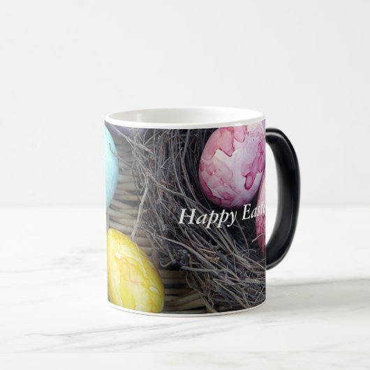 Mug Magique Décor de Pâques (Devant droit)