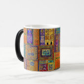 Mug Magique Décor élégant arabe ornemental (Devant gauche)