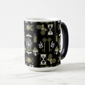 Mug Magique Décor esthétique (Devant droit)
