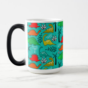 Mug Magique Décoration de nurserie de dinosaures pour petits e
