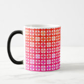 Mug Magique dégradé , dégradé à carreaux , ombre  (Gauche)