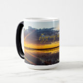 Mug Magique Dégustez chaque morphée de soleil (Devant gauche)