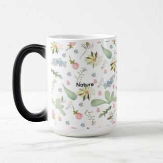 Mug Magique Delicate floral pattern 