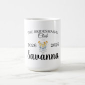 Mug Magique Demoiselle d'honneur, je fais l'équipe, Personnali (Centre)