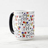 Mug Magique Dent primaire moderne (Devant gauche)