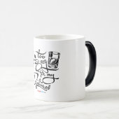 Mug Magique Dentiers trop drôles (Devant droit)
