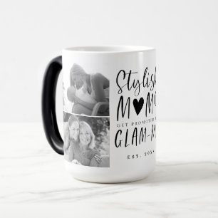 Mug Magique Des Moms Élégantes Sont Promues Sur Glam-ma Photo