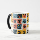 Mug Magique Design Motif amusant pour les pattes de dessin de  (Devant gauche)
