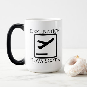 Mug Magique Destination Vers la côte Est Nouvelle-Écosse