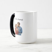 Mug Magique Deux Anniversaire Anniversaire Saint-Valentin Cade (Devant gauche)