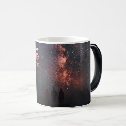 Mug Magique Deviens Ce Que Je Pourrais Être (Devant droit)