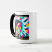 Mug Magique Devis inspirant | Graffiti Art Woman (Devant gauche)