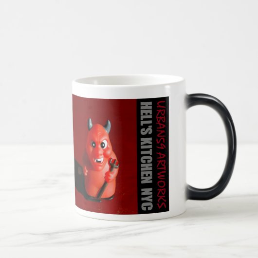 MUG MAGIQUE DIABLE NYC DE CUISINE D'ENFERS (Droite)