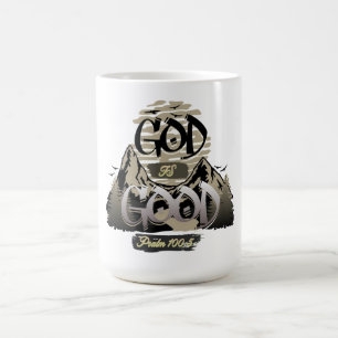 Mug Magique Dieu est bon - Inspiration chrétienne conception