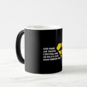 Mug Magique dieu fou contrôleur de la circulation aérienne pou (Devant gauche)